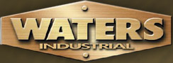 Stainless steel finishing equipment and tools Waters Industrial logo