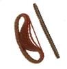 Belt 1/2X18 120 grit Scalloped