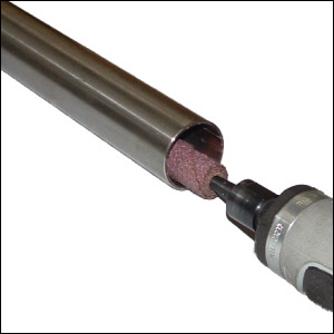 cartridge roll (C) for ID tube polishing 