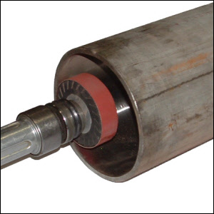 abrasive belts (E) for ID tube polishing