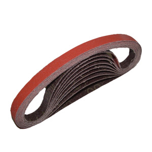 80 Grit Premium Ceramic Abrasive Belt (1/2 x 18)
